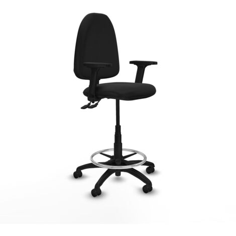 Sedia da Ufficio Piqueras y Crespo B2D01RF Nero Alta