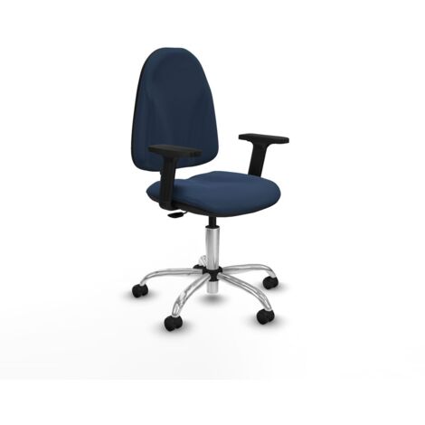 Sedia da Ufficio Piqueras y Crespo B2D05RF Blu Marino