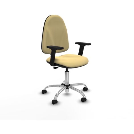 Sedia da Ufficio Piqueras y Crespo B2D05RF Crema