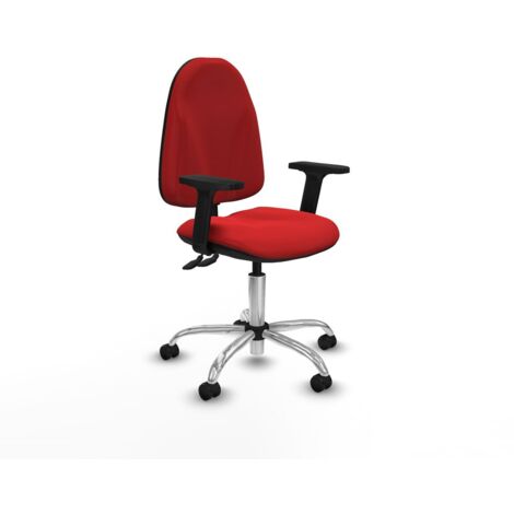 Sedia da Ufficio Piqueras y Crespo B2D05RF Rosso