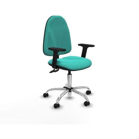 Sedia da Ufficio Piqueras y Crespo B2D05RP Turchese