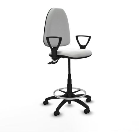 Sedia da Ufficio Piqueras y Crespo BFN01RF Bianco Alta