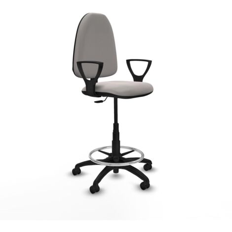 Sedia da Ufficio Piqueras y Crespo BFN01RF Bianco Alta