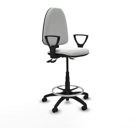 Sedia da Ufficio Piqueras y Crespo BFN01RF Bianco Alta