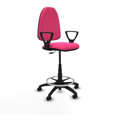 Sedia da Ufficio Piqueras y Crespo BFN01RF Rosa Alta