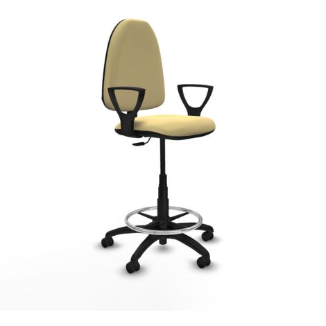 Sedia da Ufficio Piqueras y Crespo BFN01RP Crema Alta