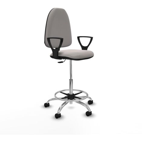 Sedia da Ufficio Piqueras y Crespo BFN05RN Bianco Alta
