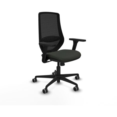 Sedia da Ufficio Piqueras y Crespo D036G0W Nero
