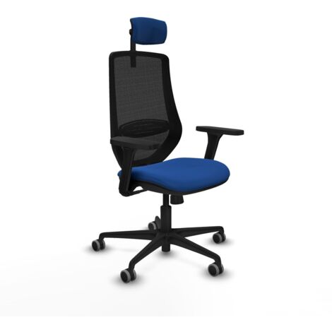 Sedia da Ufficio Piqueras y Crespo D036G2W Azzurro