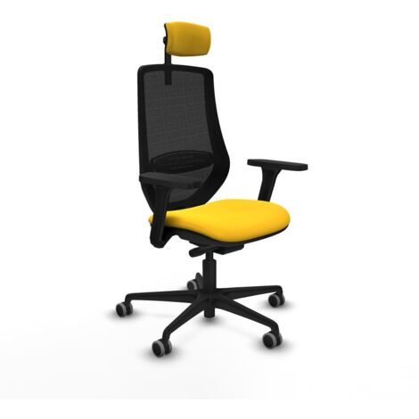 Sedia da Ufficio Piqueras y Crespo D036G2W Giallo