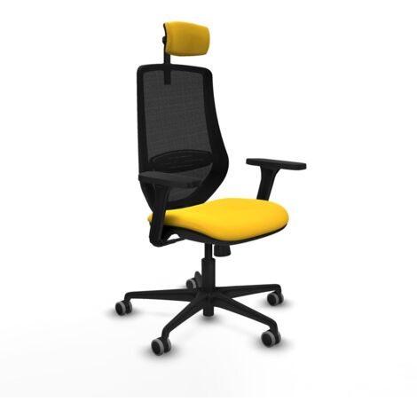 Sedia da Ufficio Piqueras y Crespo D036G2W Giallo