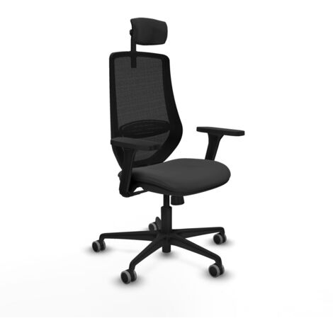 Sedia da Ufficio Piqueras y Crespo D036G2W Grigio scuro
