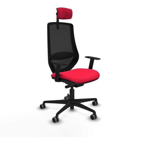 Sedia da Ufficio Piqueras y Crespo D036G2W Rosso