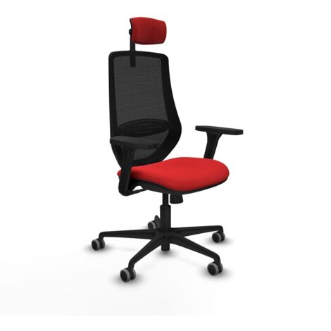 Sedia da Ufficio Piqueras y Crespo D036G2W Rosso