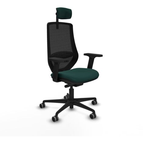 Sedia da Ufficio Piqueras y Crespo D036G2W Verde