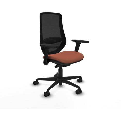 Sedia da Ufficio Piqueras y Crespo D036N0W Marrone Nero