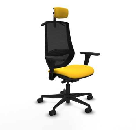 Sedia da Ufficio Piqueras y Crespo D036N2H Giallo