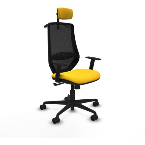 Sedia da Ufficio Piqueras y Crespo D036N2H Giallo