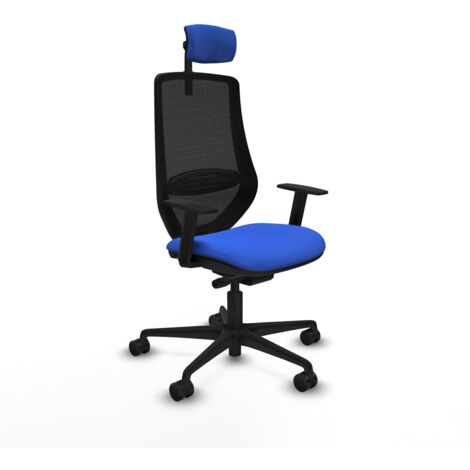 Sedia da Ufficio Piqueras y Crespo D036N2W Azzurro