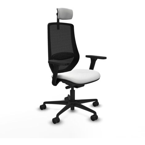 Sedia da Ufficio Piqueras y Crespo D036N2W Bianco