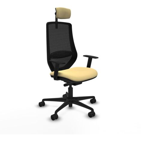 Sedia da Ufficio Piqueras y Crespo D036N2W Crema