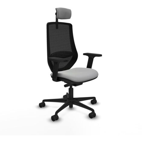 Sedia da Ufficio Piqueras y Crespo D036N2W Grigio chiaro