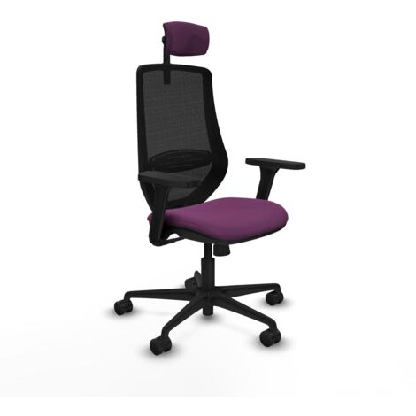 Sedia da Ufficio Piqueras y Crespo D036N2W Viola