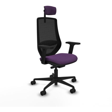 Sedia da Ufficio Piqueras y Crespo D036N2W Viola