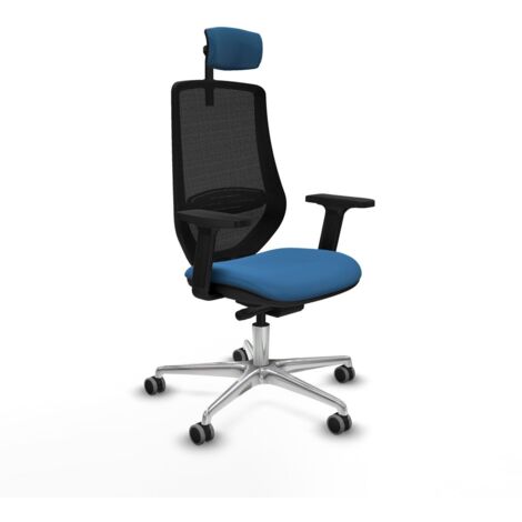 Sedia da Ufficio Piqueras y Crespo D086G2W Azzurro Chiaro