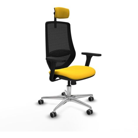 Sedia da Ufficio Piqueras y Crespo D086G2W Giallo