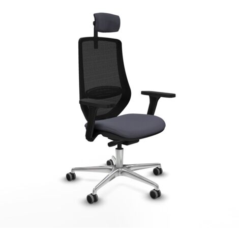 Sedia da Ufficio Piqueras y Crespo D086G2W Grigio scuro