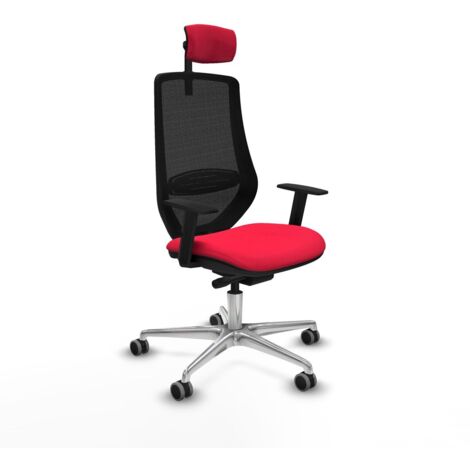 Sedia da Ufficio Piqueras y Crespo D086G2W Rosso