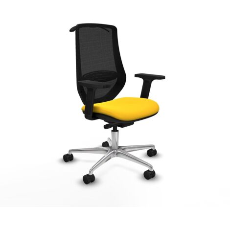 Sedia da Ufficio Piqueras y Crespo D086N0H Giallo