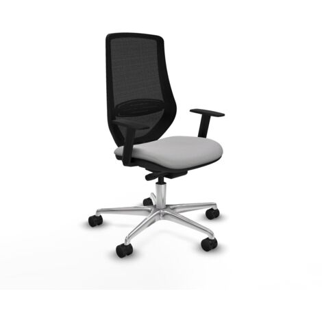 Sedia da Ufficio Piqueras y Crespo D086N0W Grigio chiaro