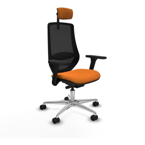 Sedia da Ufficio Piqueras y Crespo D086N2W Arancio