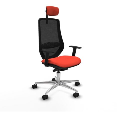 Sedia da Ufficio Piqueras y Crespo D086N2W Arancione scuro
