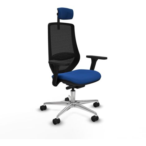 Sedia da Ufficio Piqueras y Crespo D086N2W Azzurro