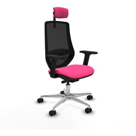 Sedia da Ufficio Piqueras y Crespo D086N2W Rosa