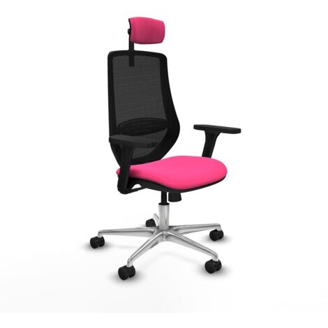 Sedia da Ufficio Piqueras y Crespo D086N2W Rosa