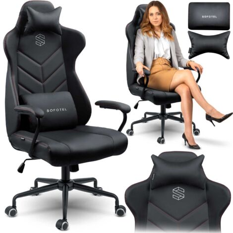 Sedia da ufficio Sofotel Werona - nera - 2580
