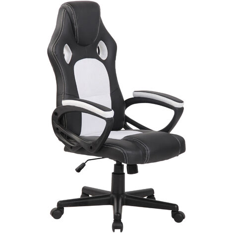 Sedia Gaming Miracle V2 in Similpelle Nero/blu