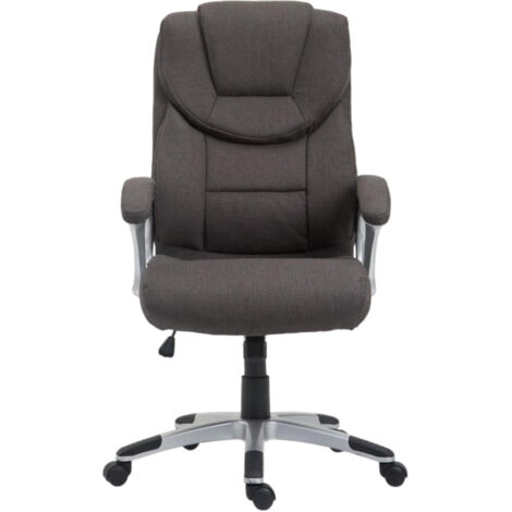 Sedia da ufficio Texas in tessuto grigio scuro