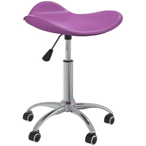 Sedia da Ufficio Viola in Similpelle vidaXL