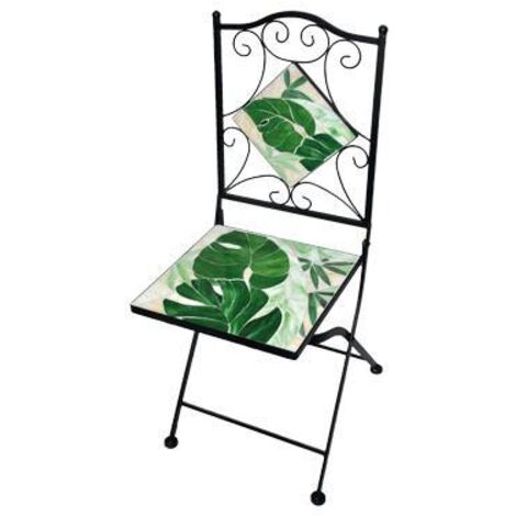 Sedia decojardin Costarica in acciaio