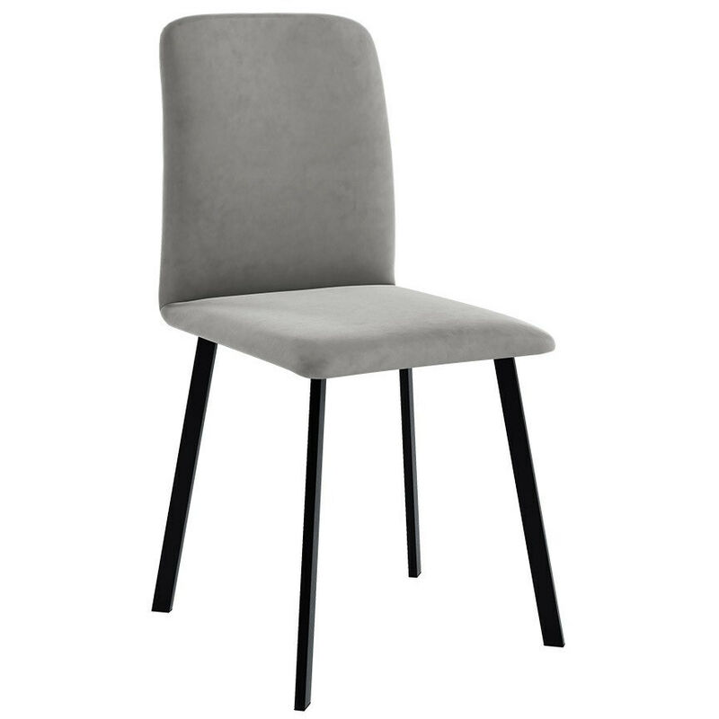 Mobilier1 - Sedia Edmond 115, Amor Velvet 4318, 91x48x55cm, Arazzo, Metallico