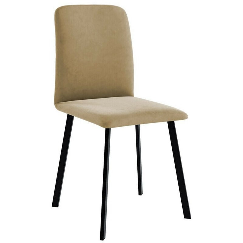 Mobilier1 - Sedia Edmond 115, Amor Velvet 4302, 91x48x55cm, Arazzo, Metallico