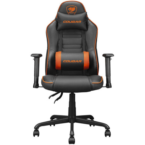 Sedia gaming Cougar Fusion S max 120kg Nero/Arancione [CGR-FUSSL]