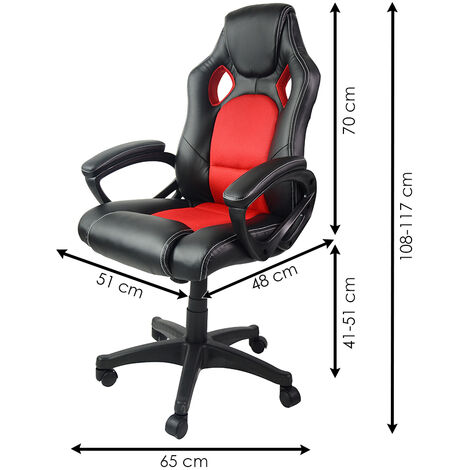 sedia gaming rossa girevole racing gaming studio ruote girevoli sportiva