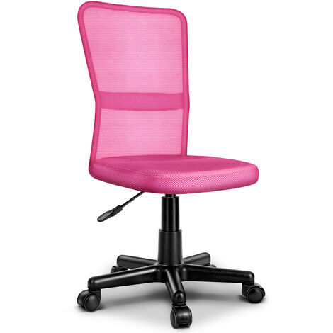 Sedia girevole per bambini Tresko Rosa