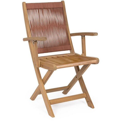 Sedia in legno di acacia Coral